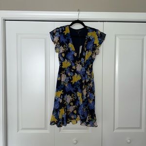 Banana Republic Knee Length V Neck Dress